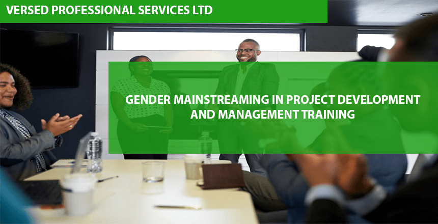 Gender Mainstreaming in Project Development and Management Training